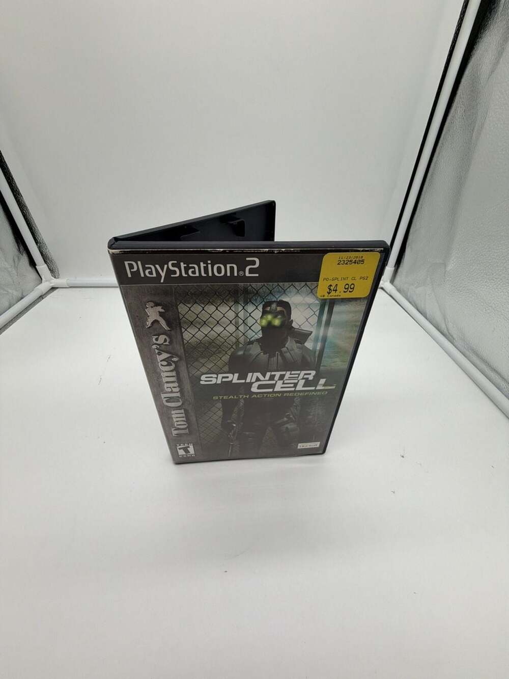 Tom Clancy's Splinter Cell PlayStation 2 PS2 Game